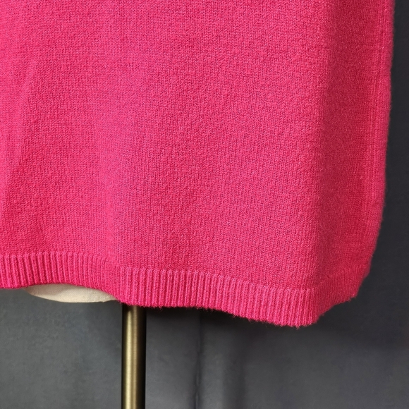 LILLY PULITZER LIZONA SWEATER SKIRT PENCIL STYLE KNIT POINSETTIA - Picture 6 of 8